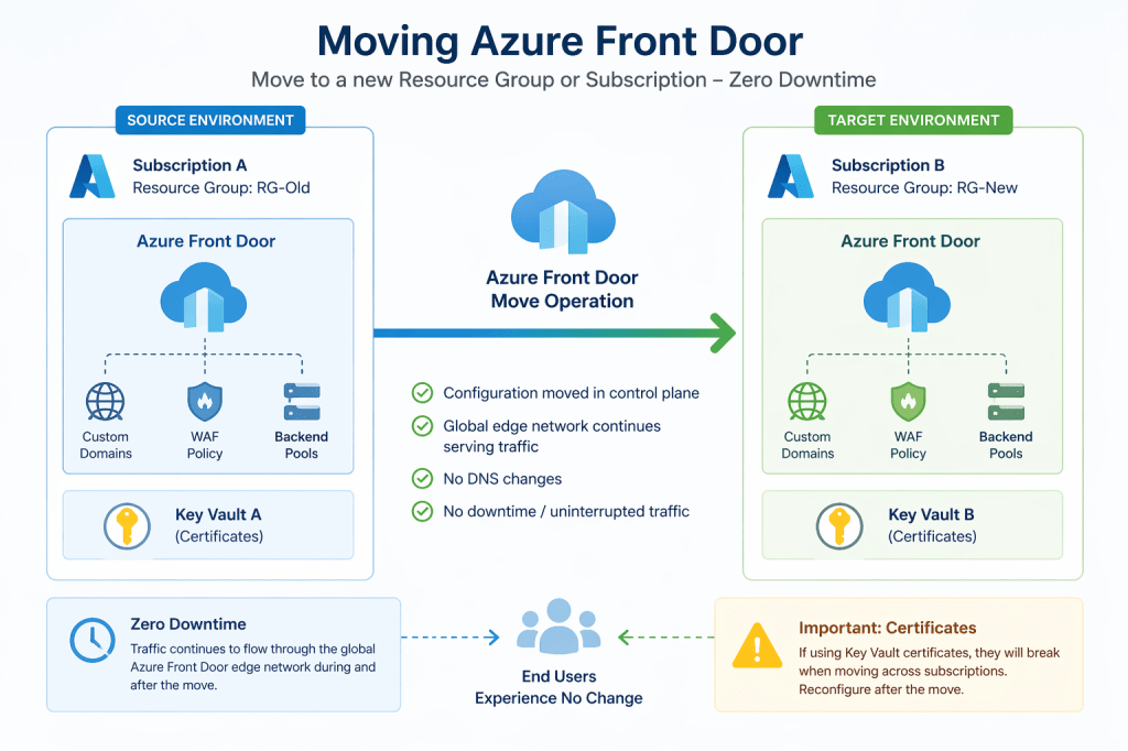 How to Move Azure Front Door to Another Subscription Without&nbsp;Downtime
